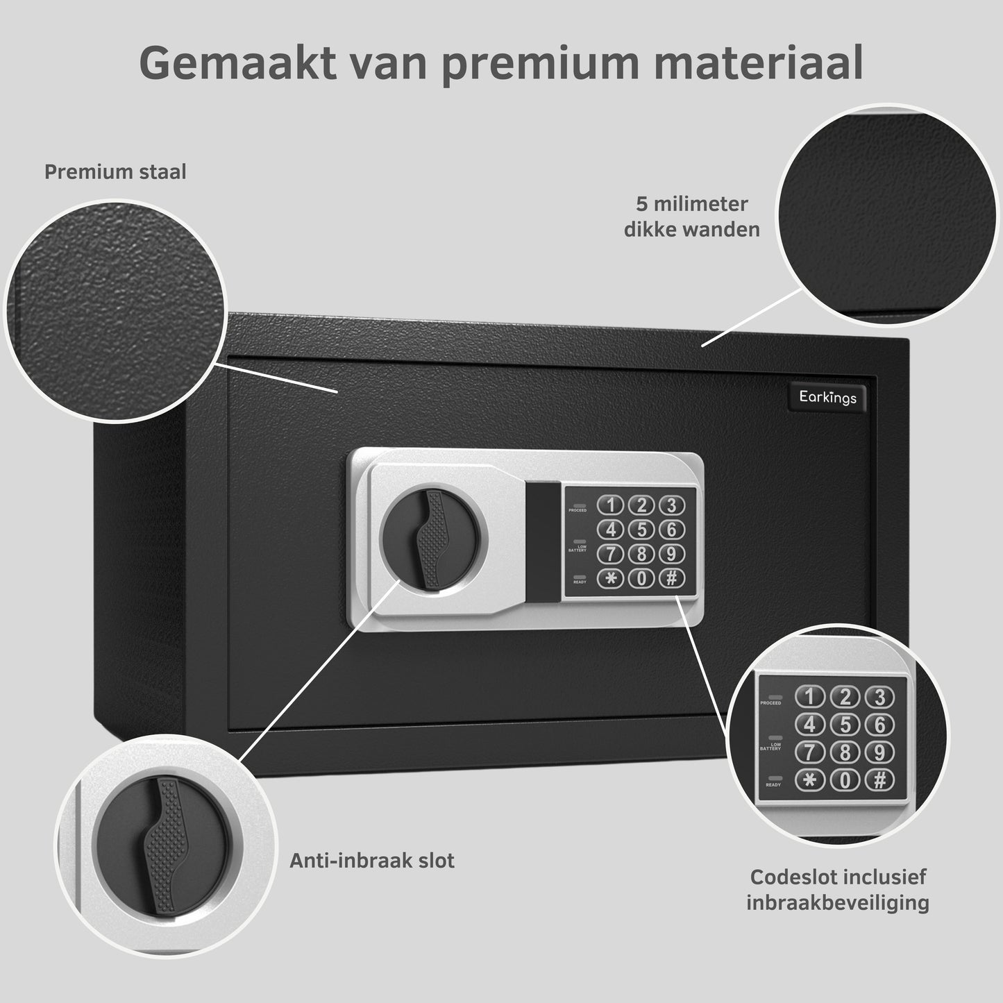 Elektronische Kluis met Cijferslot