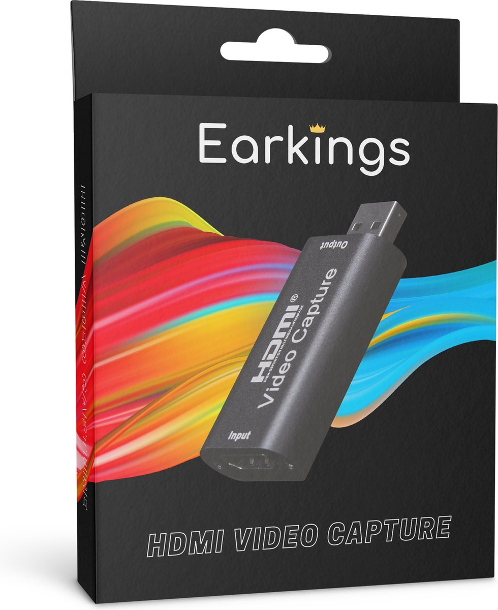 Capture Card HDMI naar USB - Earkings