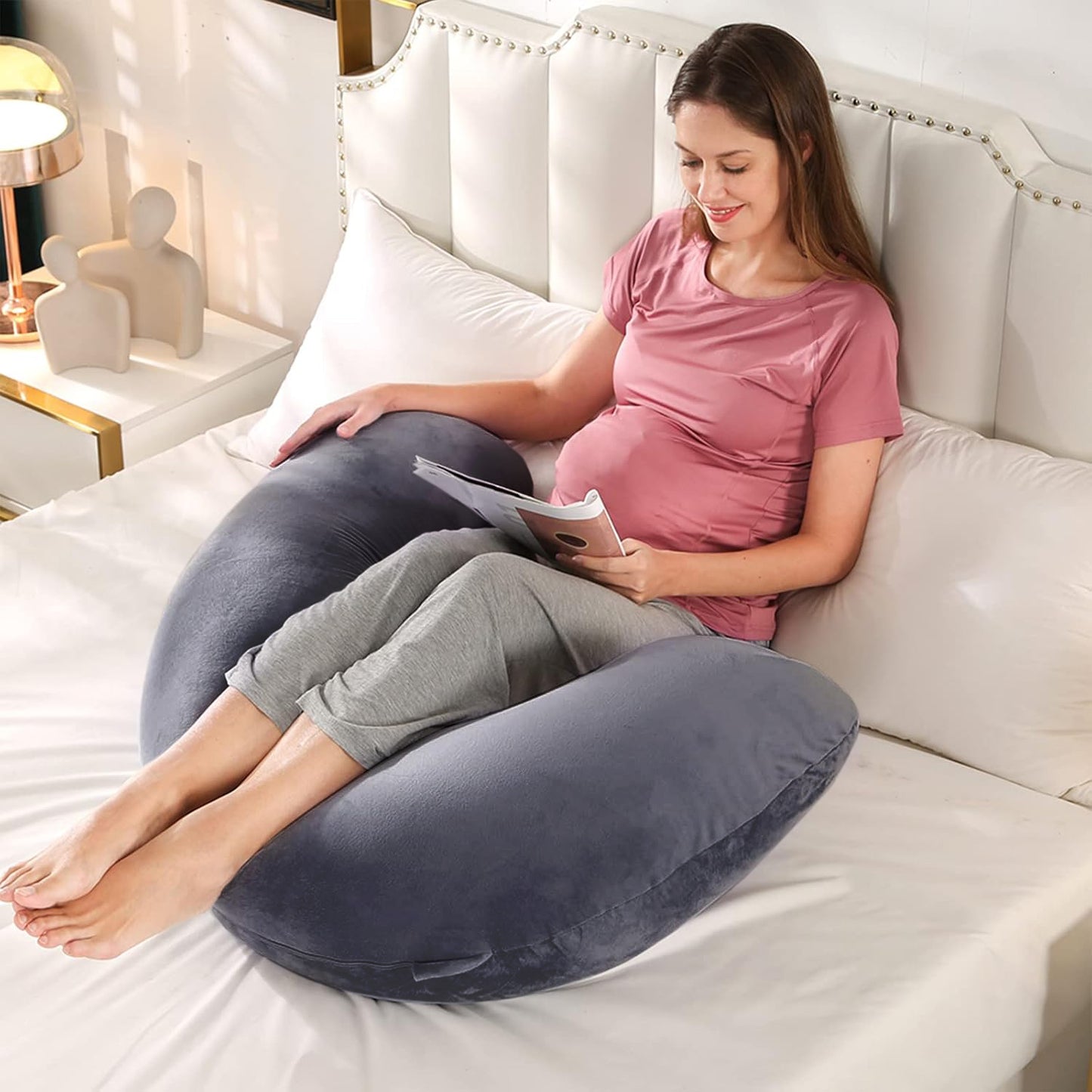 Pregnancy pillow Side sleeping pillow 140x80cm