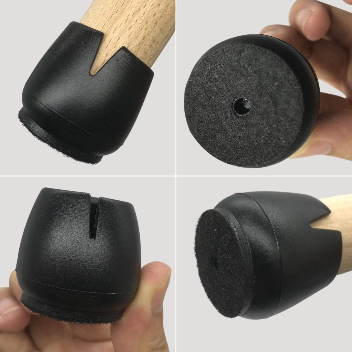 Stoelpoot Beschermers Vloerbeschermer Ø17-21 mm - 24 stuks - Earkings