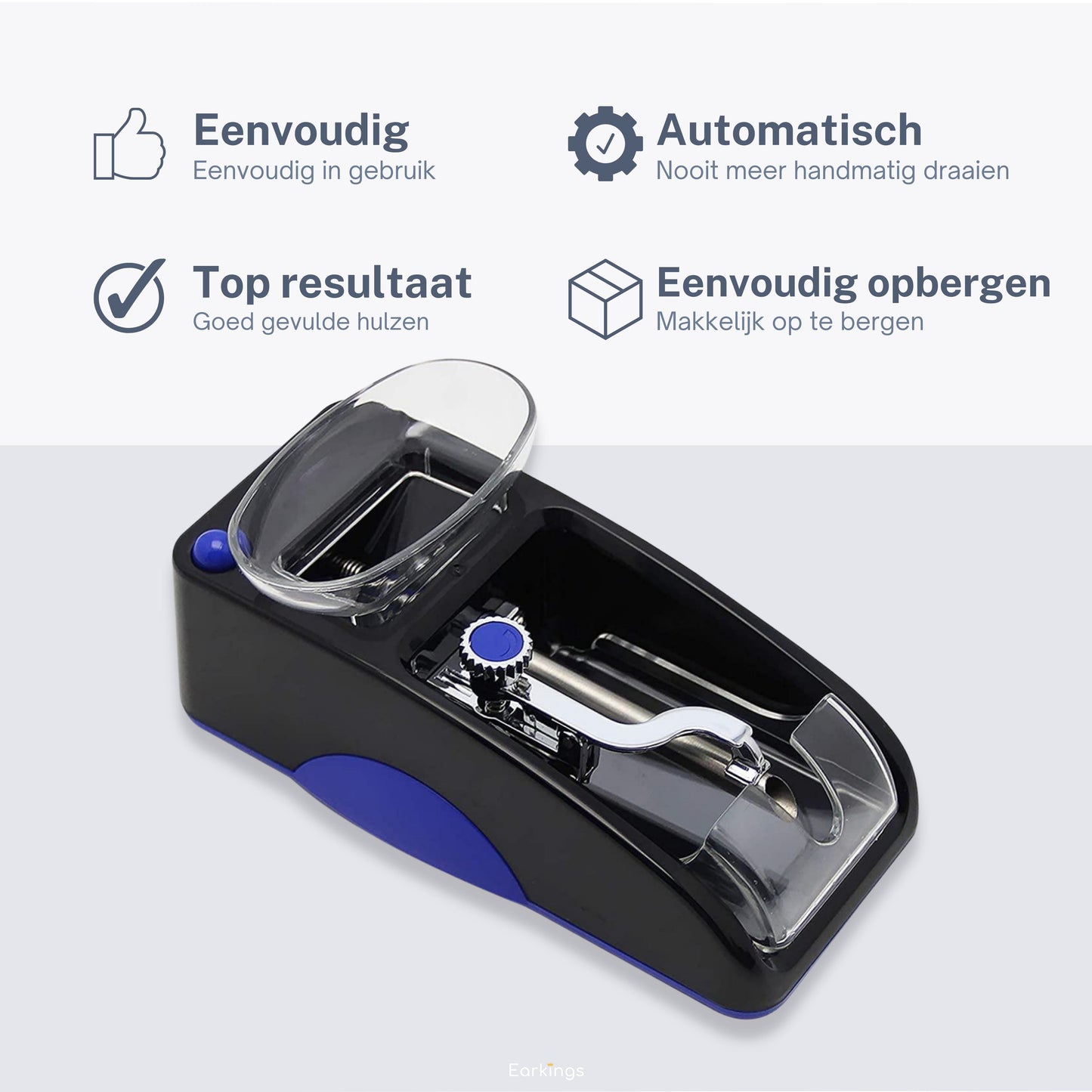 Sigaretten Maker Electrisch - Elektrische Sigarettenmaker - blauw