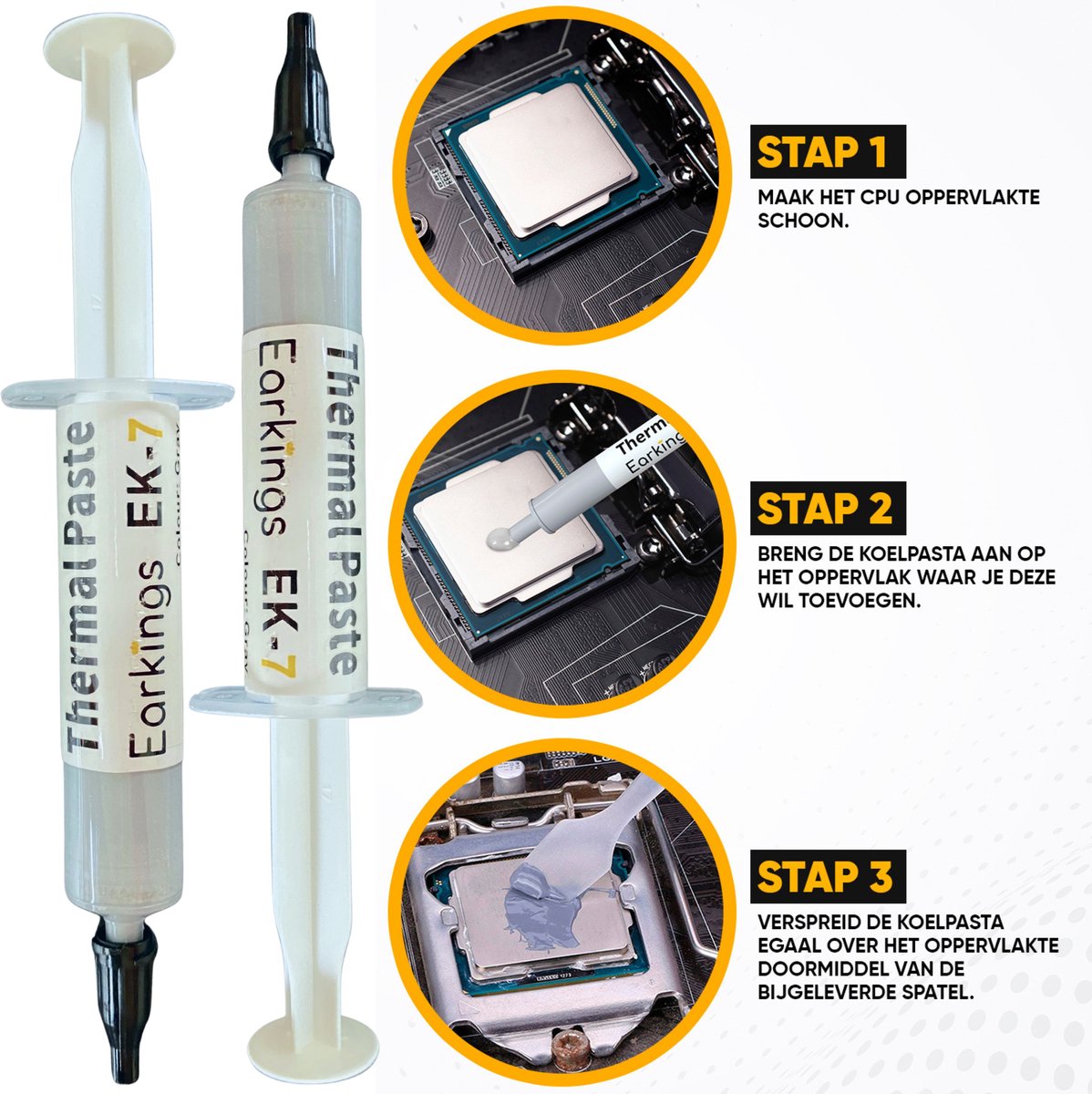 Koelpasta Thermal Paste - CPU Koeler 7 Gram