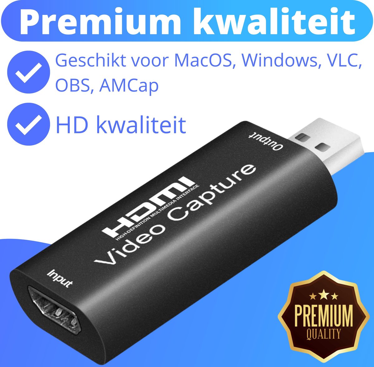 Capture Card HDMI naar USB