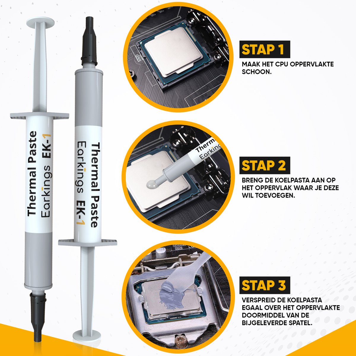 Koelpasta Thermal Paste - CPU Koeler 3 Gram