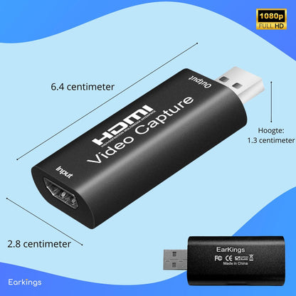 Capture Card HDMI naar USB