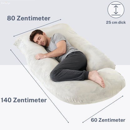 Pregnancy pillow Side sleeping pillow 140x80cm
