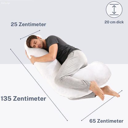 Pregnancy pillow Side sleeping pillow 140x80cm