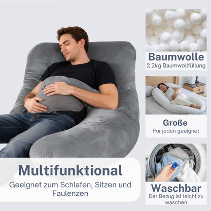 Pregnancy pillow Side sleeping pillow 140x80cm