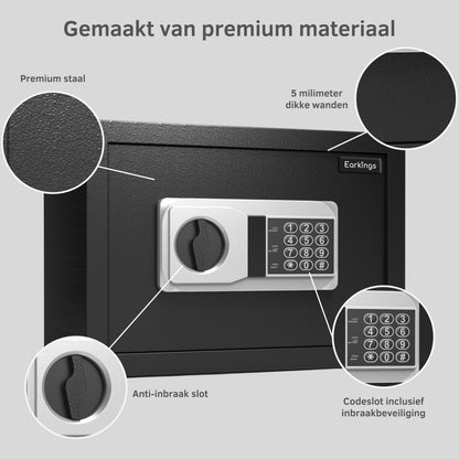 Elektronische Kluis met Cijferslot