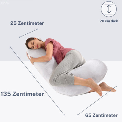 Pregnancy pillow Side sleeping pillow 140x80cm