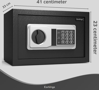 Elektronischer Safe 23x41x33 cm mit Zahlenschloss