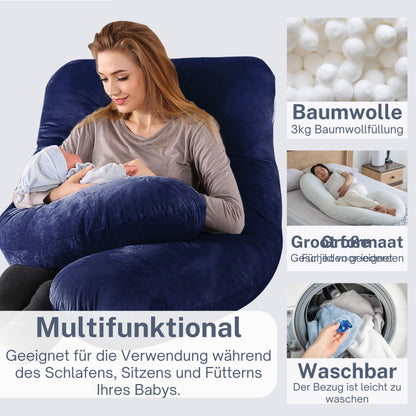 Pregnancy pillow Side sleeping pillow 140x80cm