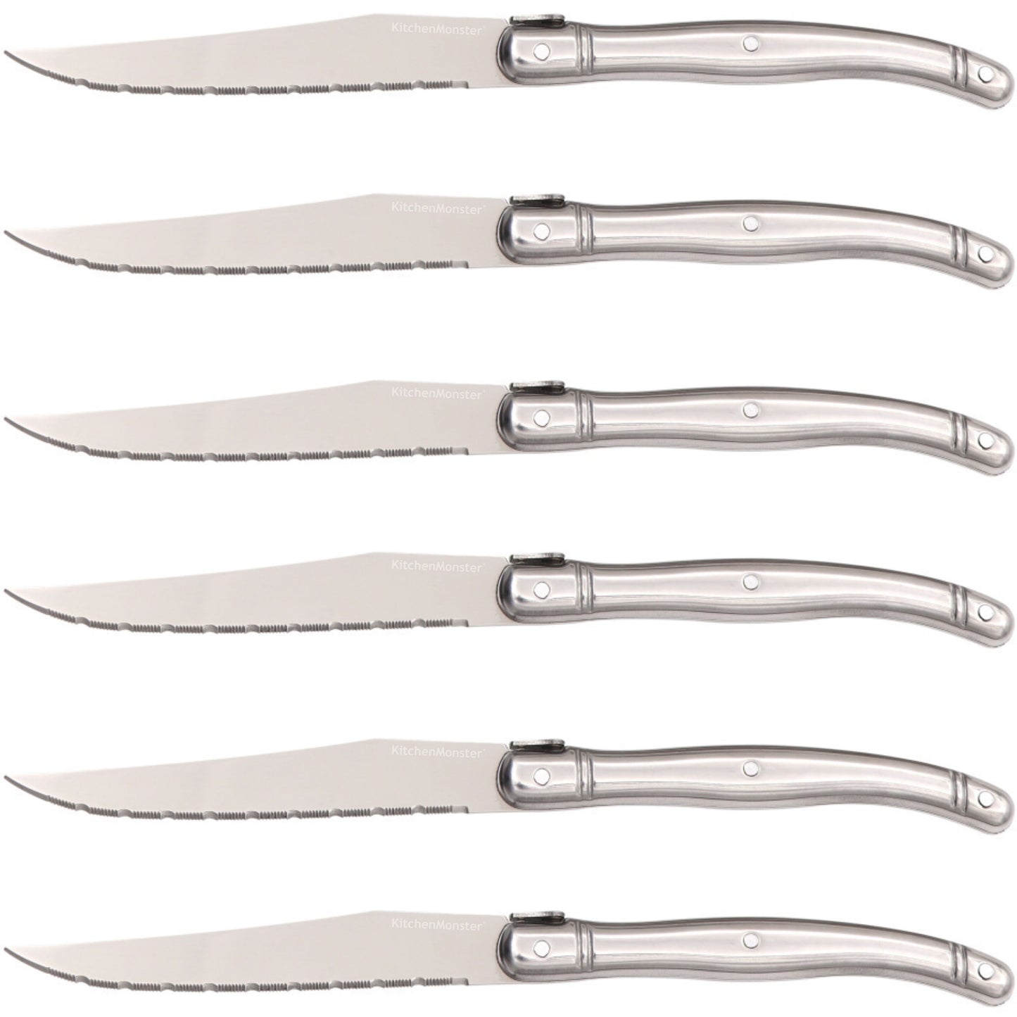 KitchenMonster® Steakmessen set van 6