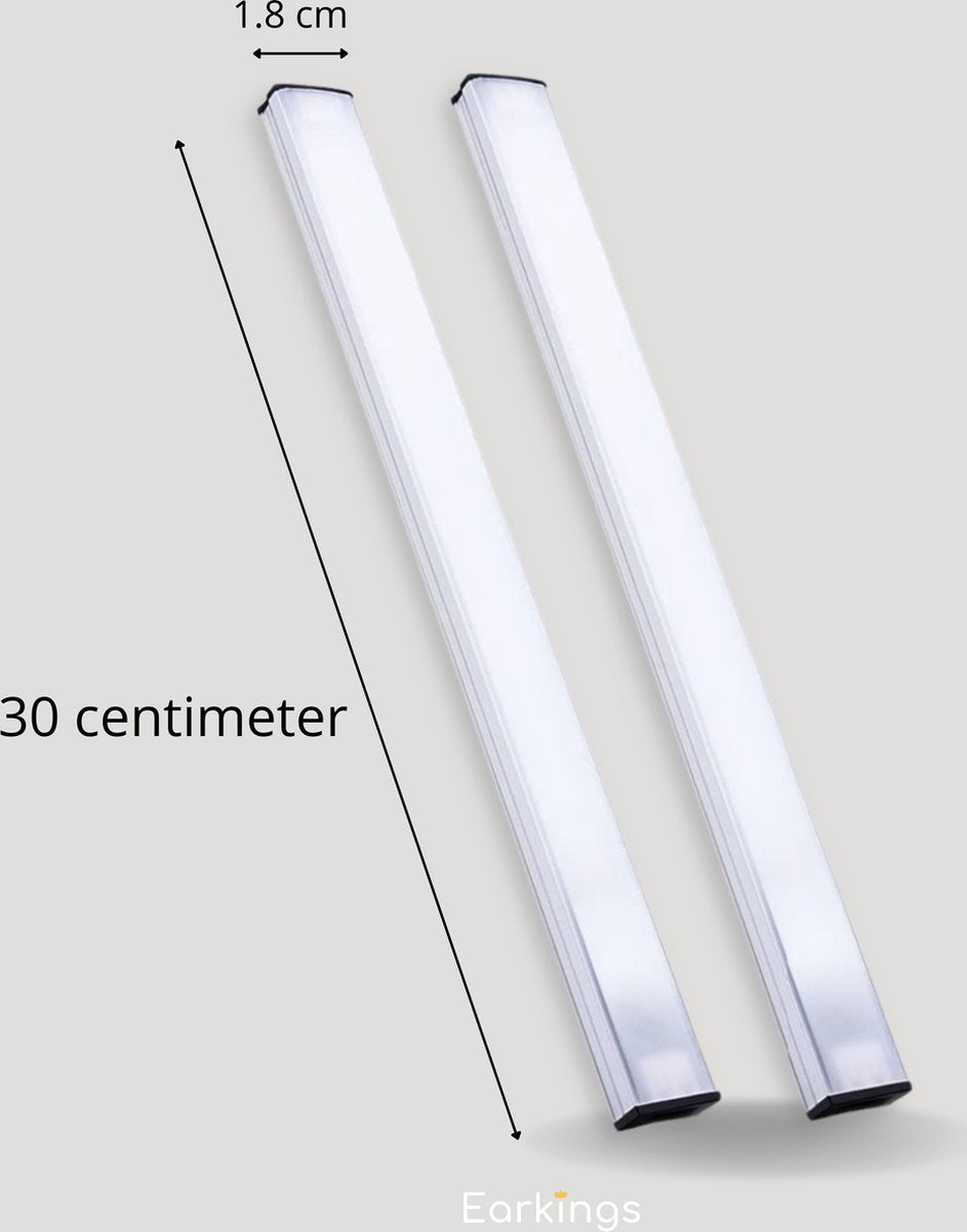 Onderbouwverlichting LED Met Bewegingssensor 30cm - Natuurlijk Wit