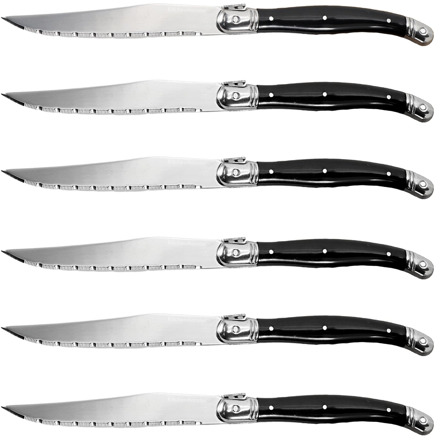 KitchenMonster® Steakmessen set van 6