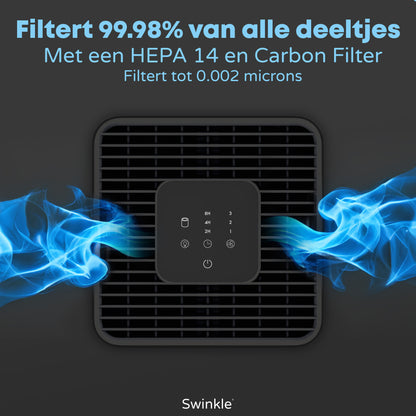 Swinkle® Luchtreiniger - Air Purifier met HEPA Filter