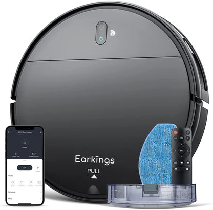 Robotstofzuiger SMART met Dweilfunctie en Laadstation (Tweede Kansje)