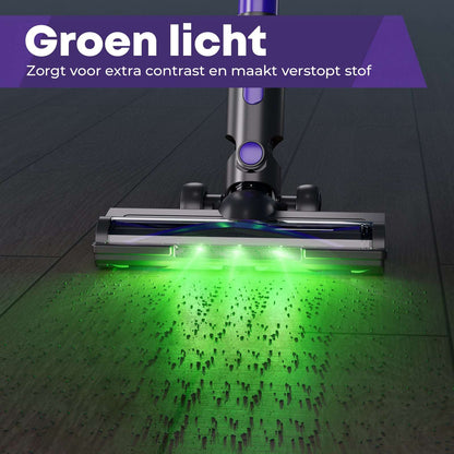 Steelstofzuiger Draadloos met Greenlight - Earkings