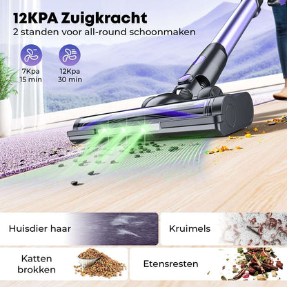 Steelstofzuiger Draadloos met Greenlight - Earkings