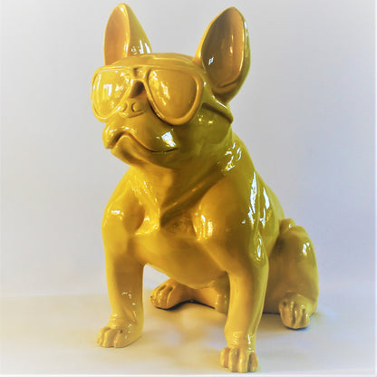 Franse Bull Dog met bril - Earkings