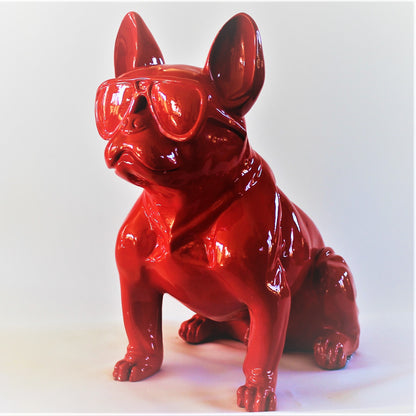 Franse Bull Dog met bril - Earkings