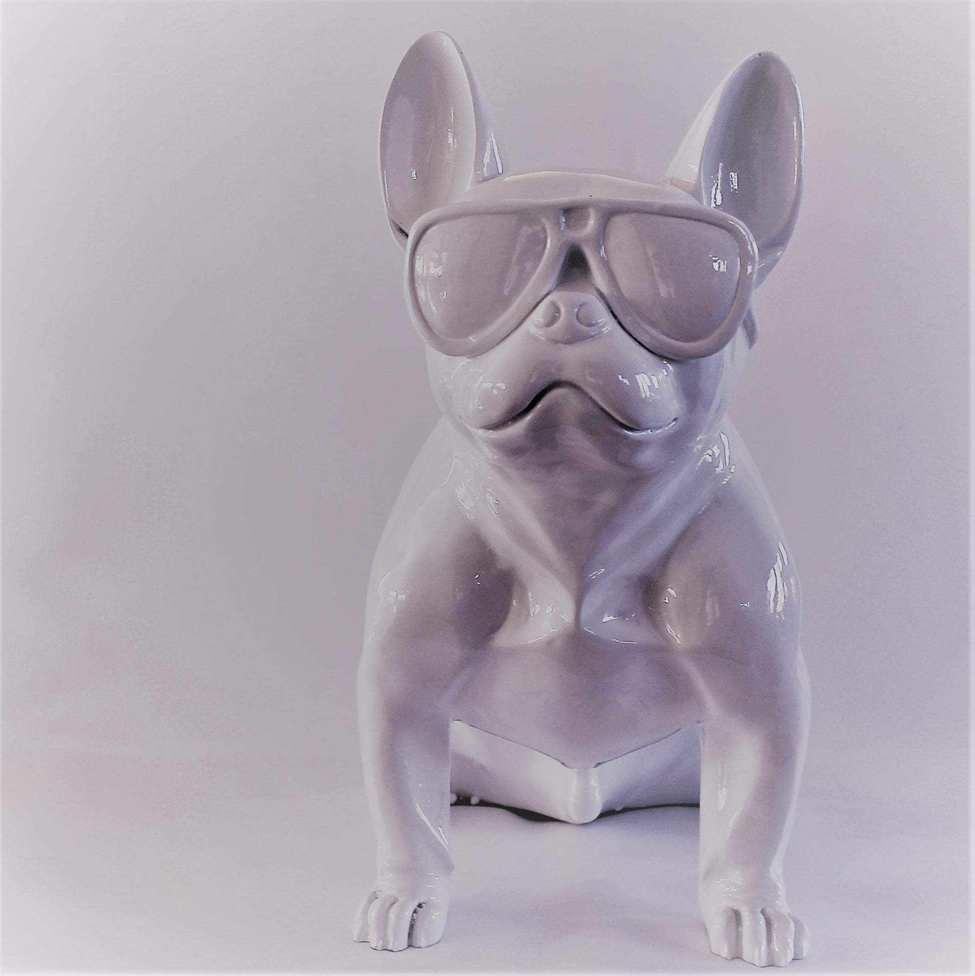 Franse Bull Dog met bril - Earkings