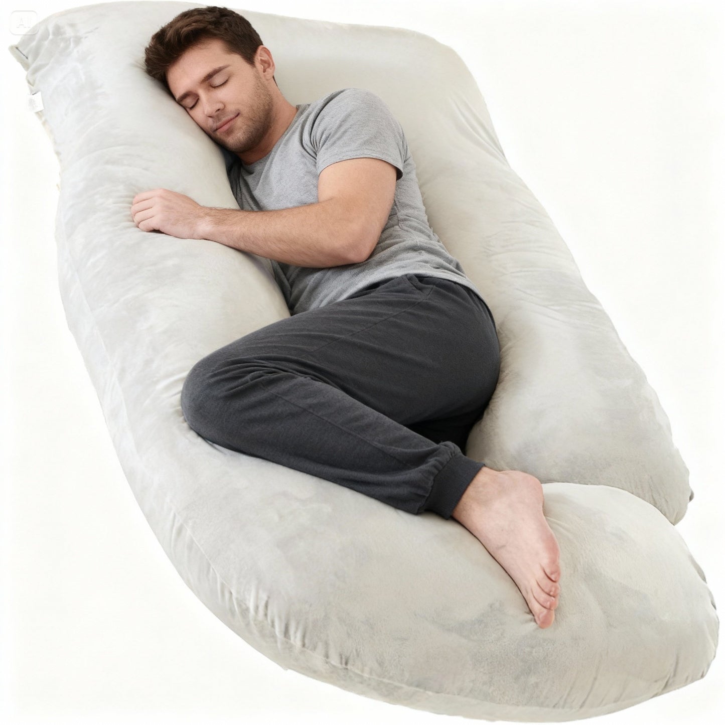 Zijslaapkussen 140x80cm