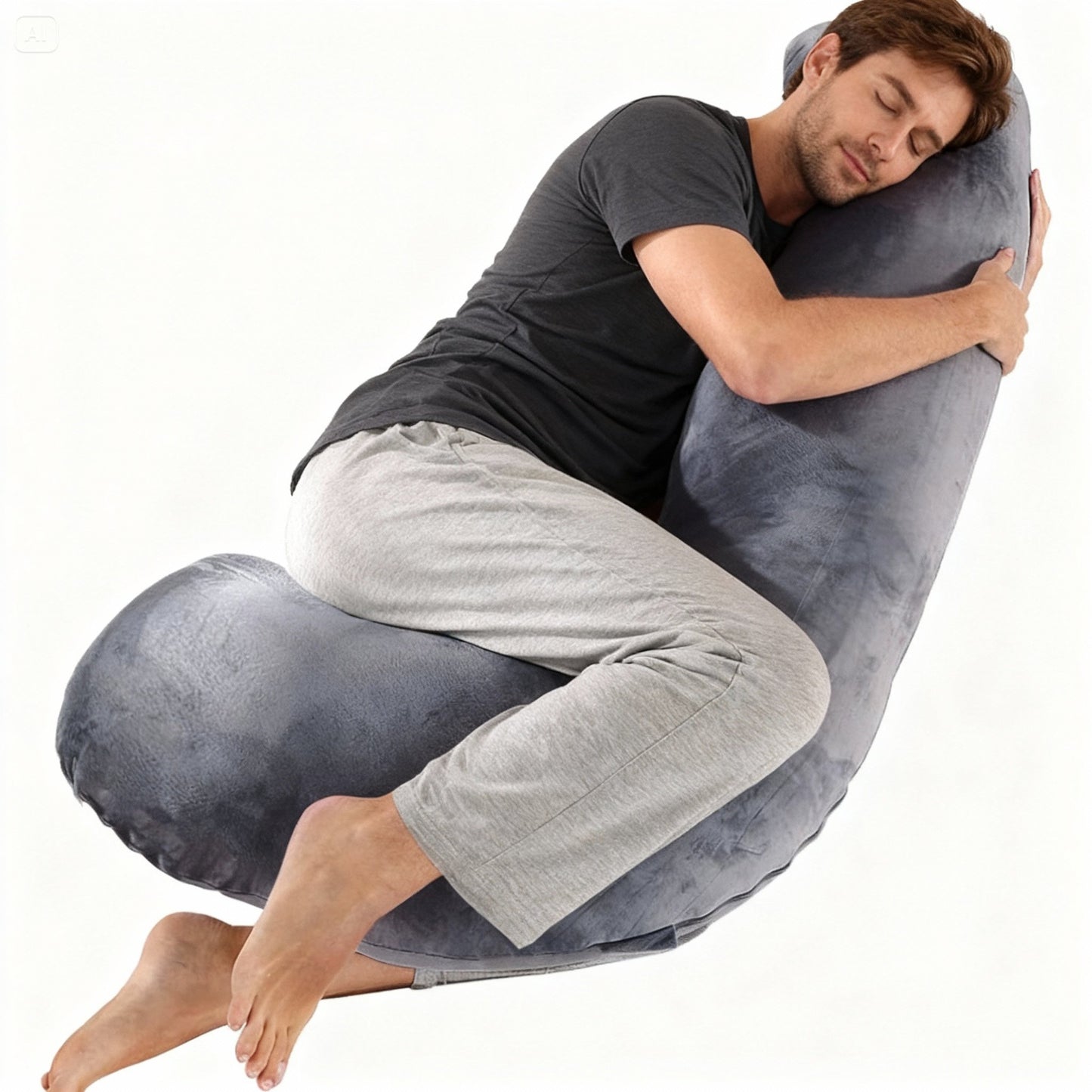 Zijslaapkussen 140x80cm