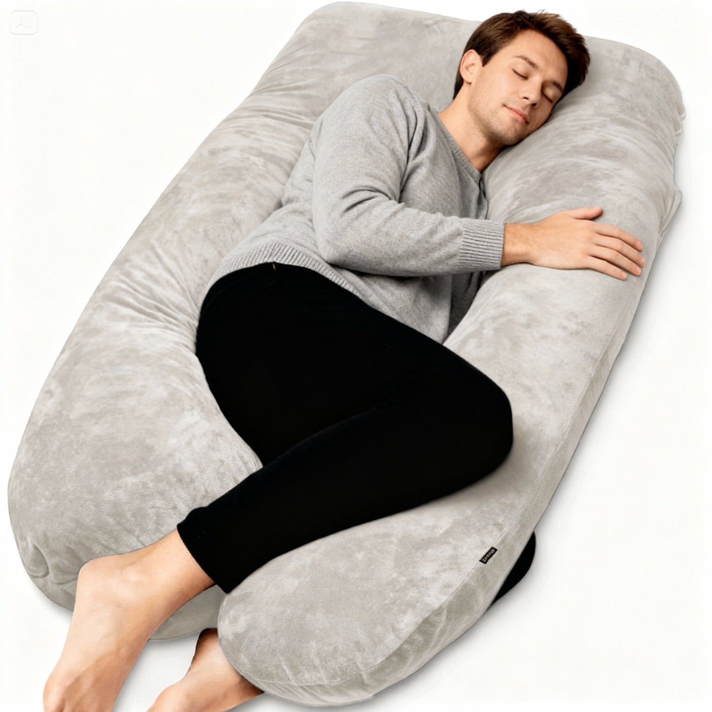 Zijslaapkussen 140x80cm