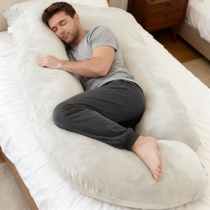 Zijslaapkussen 140x80cm