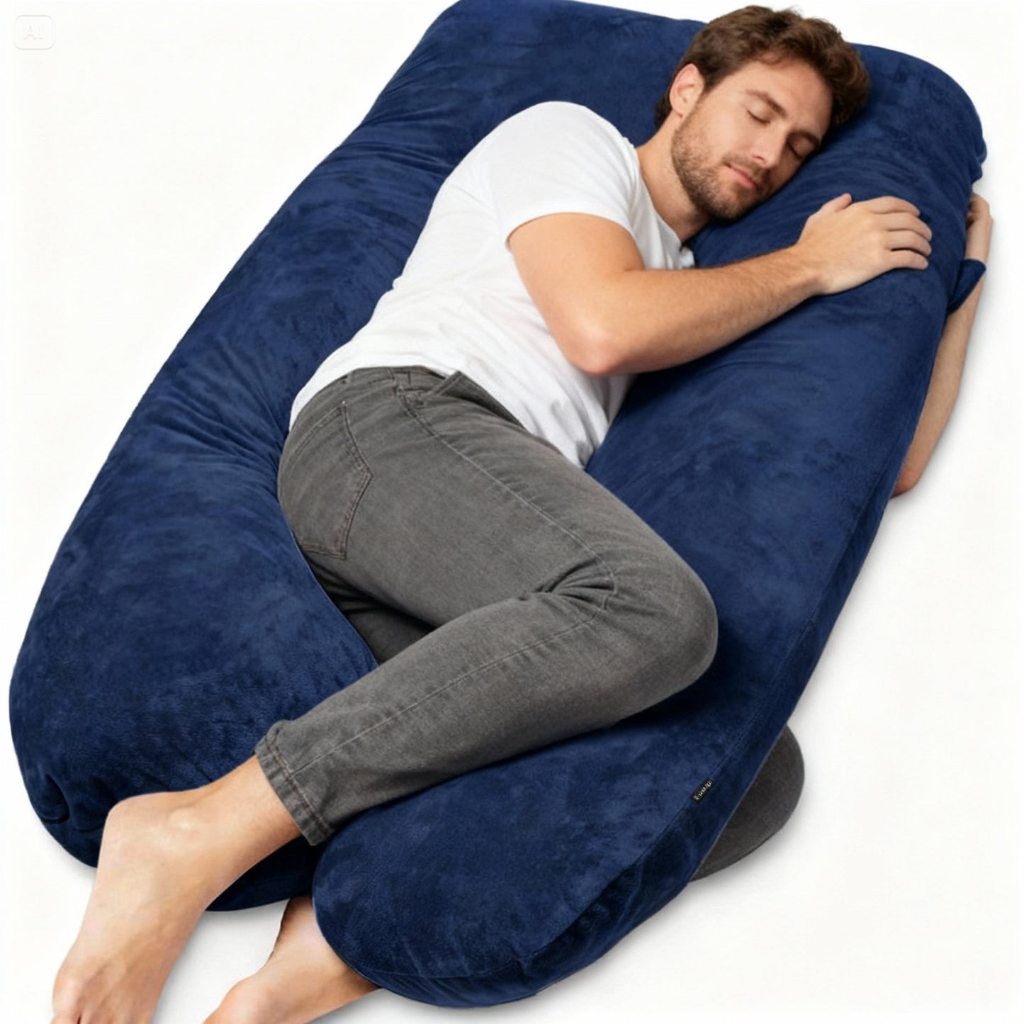 Zijslaapkussen 140x80cm