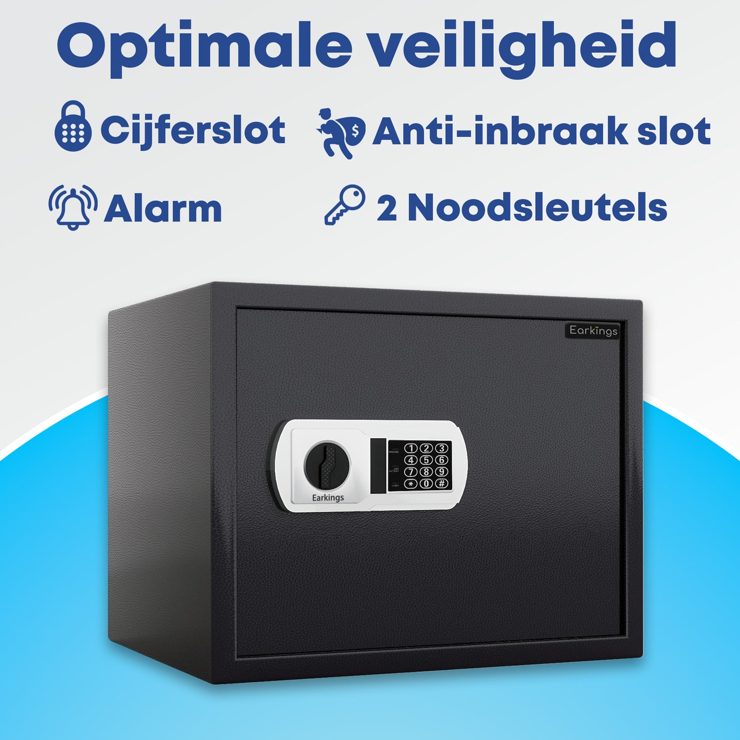 Elektronische Kluis met Cijferslot