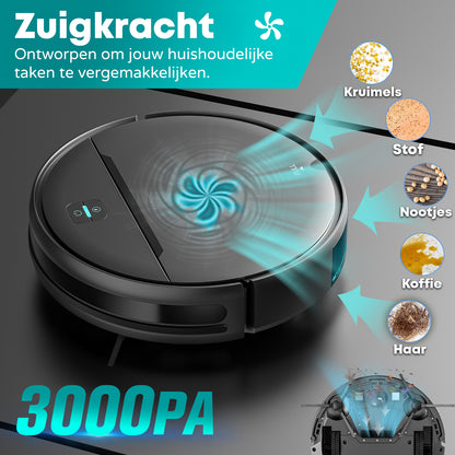 Robot vacuum cleaner SMART with mopping function and charging station