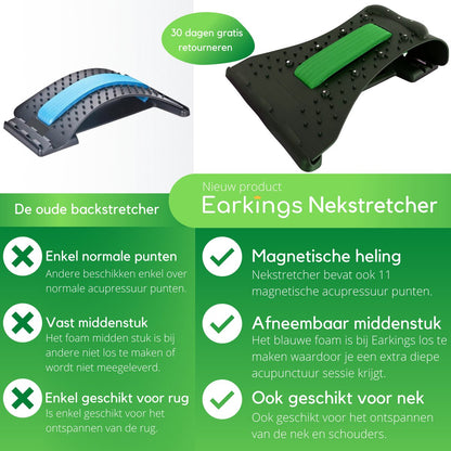 Nekstretcher Nekmassage apparaat - groen