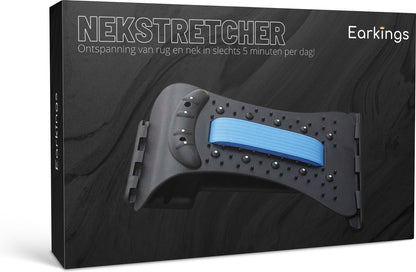 Nekstretcher Nekmassage apparaat - blauw